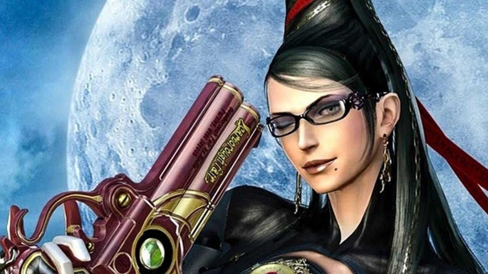 Bayonetta winking