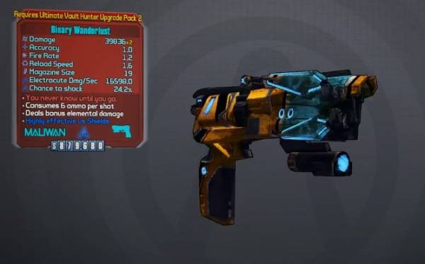 borderlands 2 pearlescent weapons