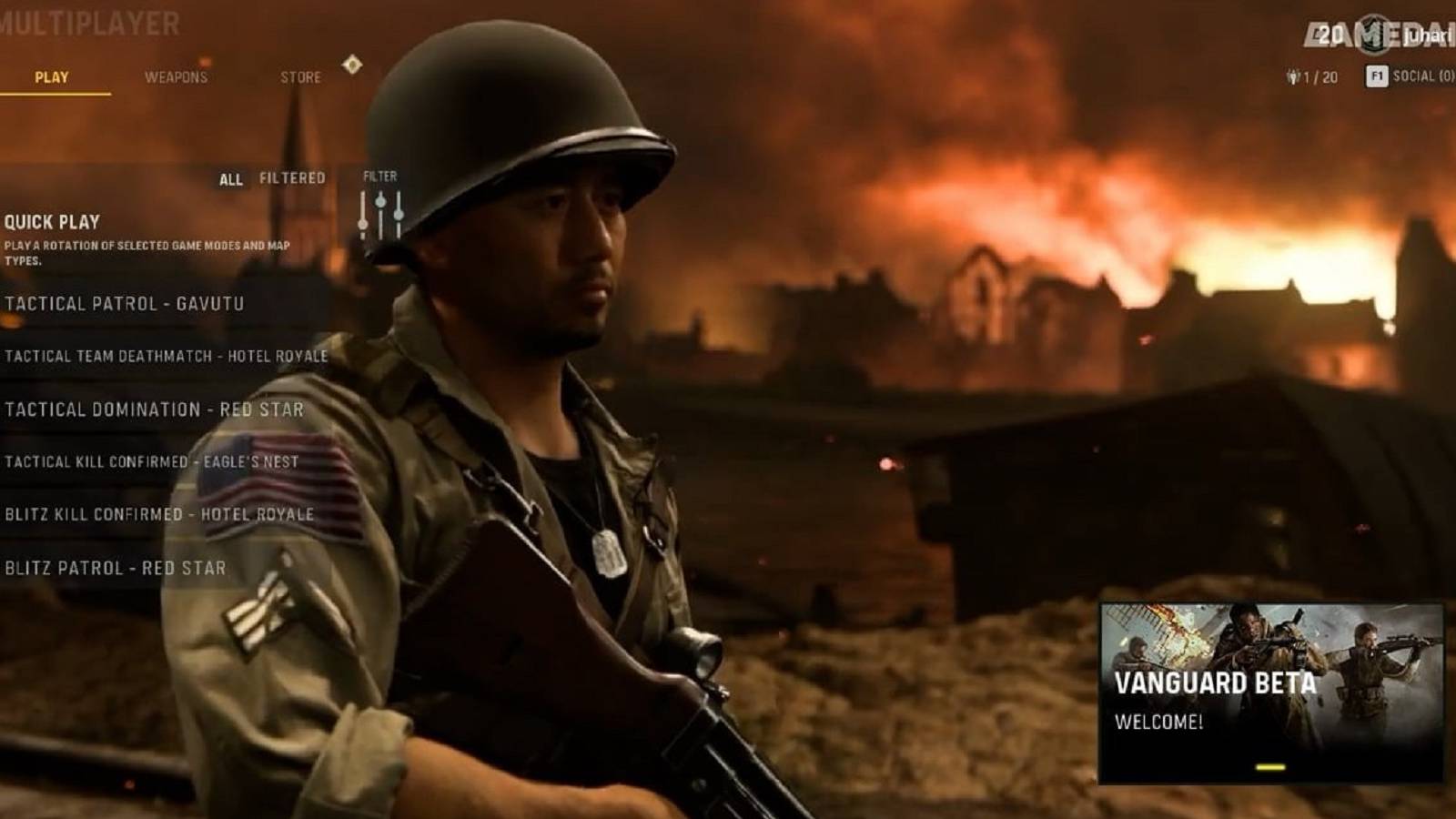 call of duty vanguard multiplayer feature beta