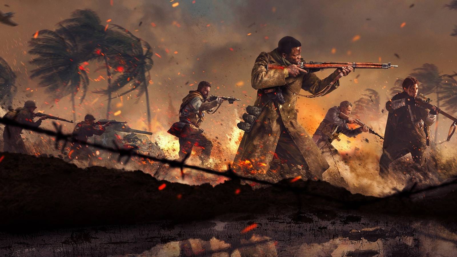 call of duty vanguard soldiers art