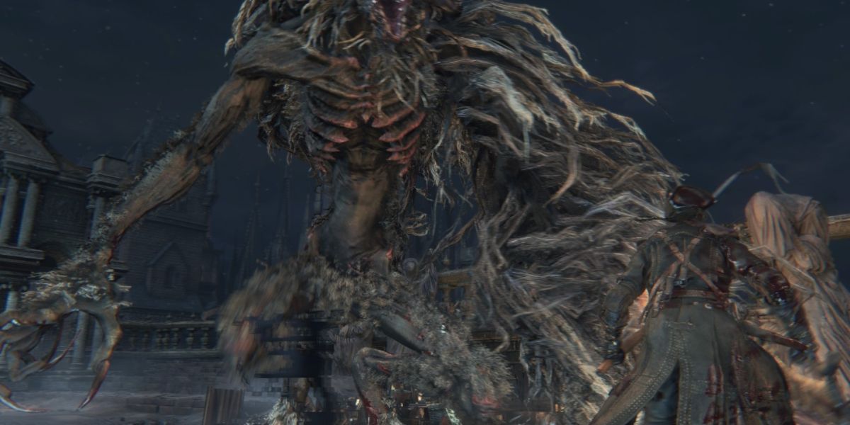 confronting the Cleric Beast in Bloodborne