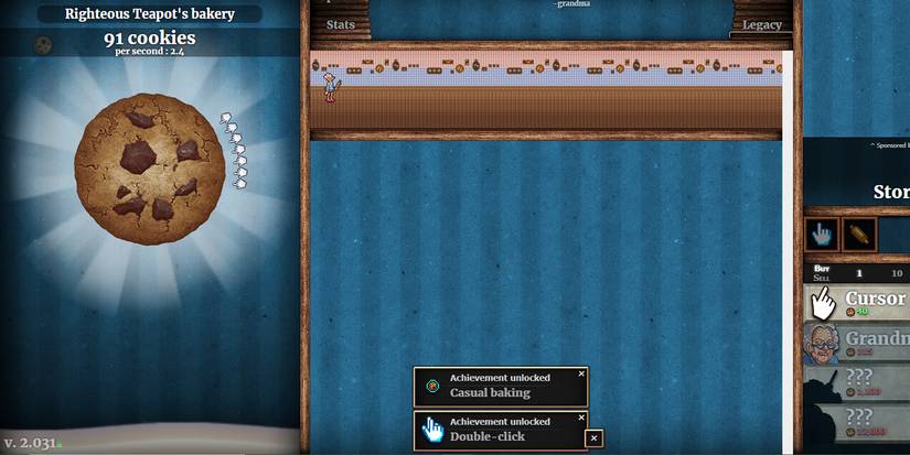 cookie clicker casual baking achievement