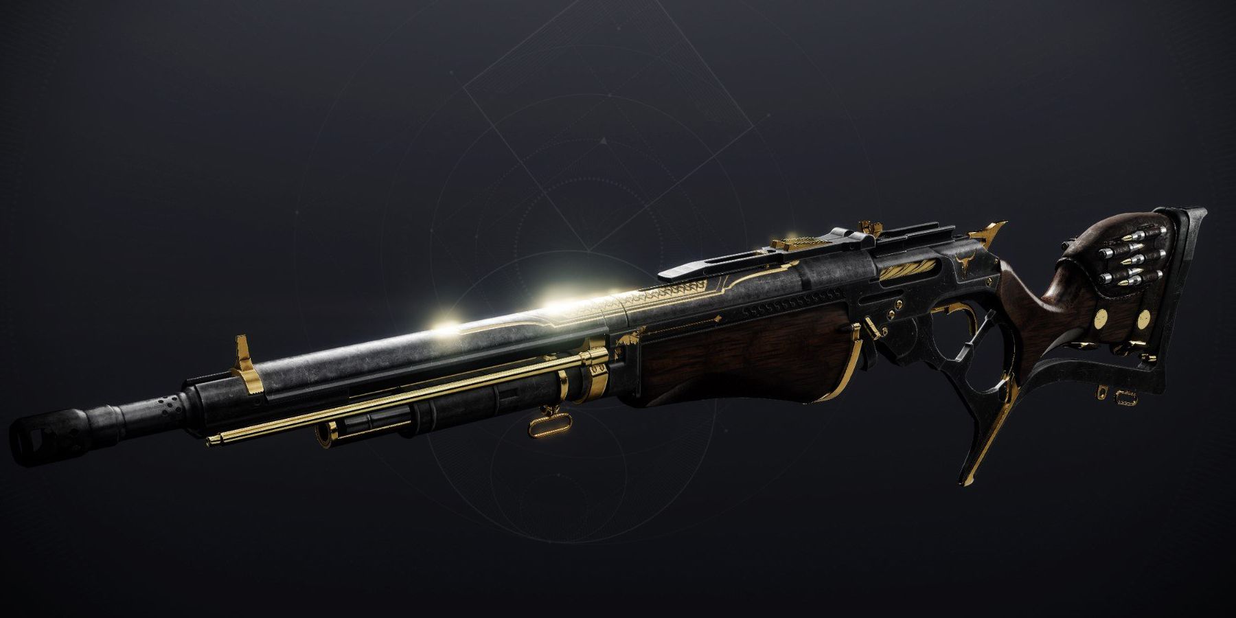 Exotic scout rifle Dead Man's Tale from Destiny 2.