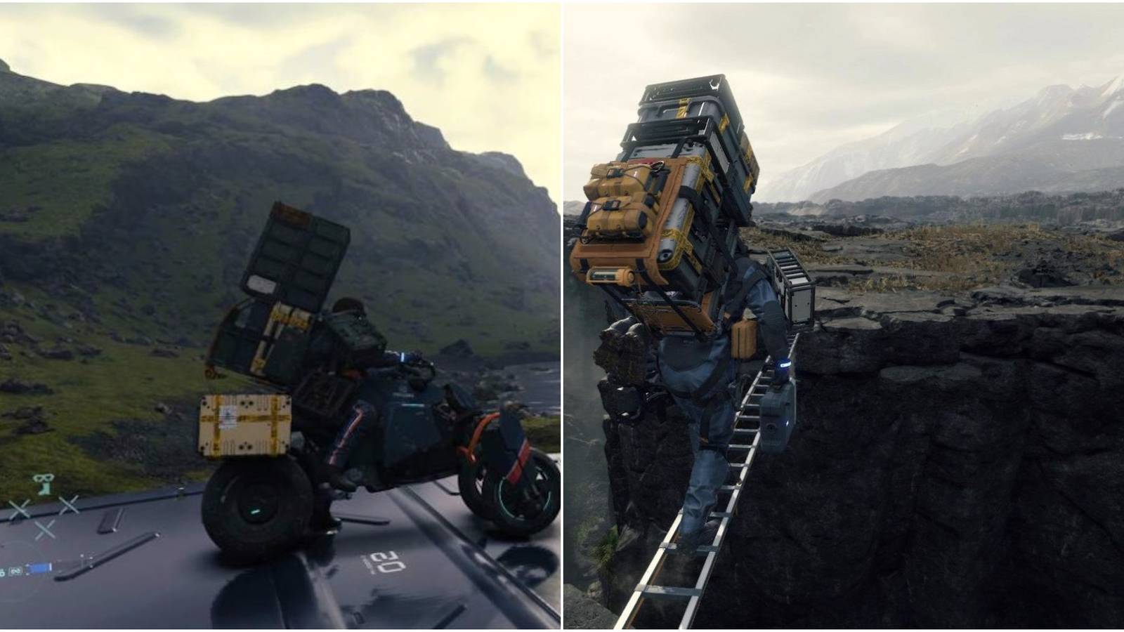 death strading split image sam in the world