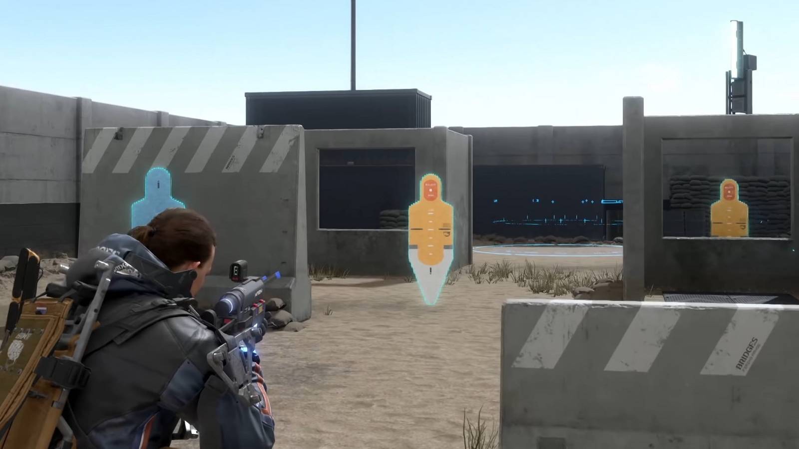 death stranding directors cut firing range