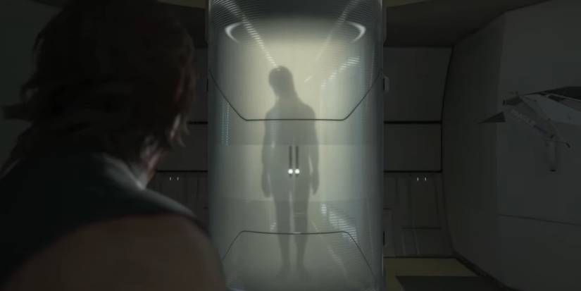 death stranding ghost in shower