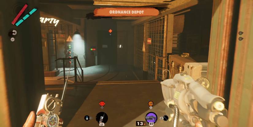 deathloop door with four locks