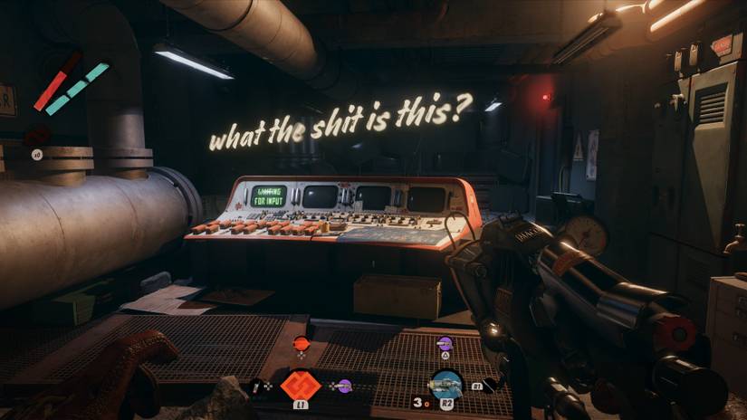 bunker control panel