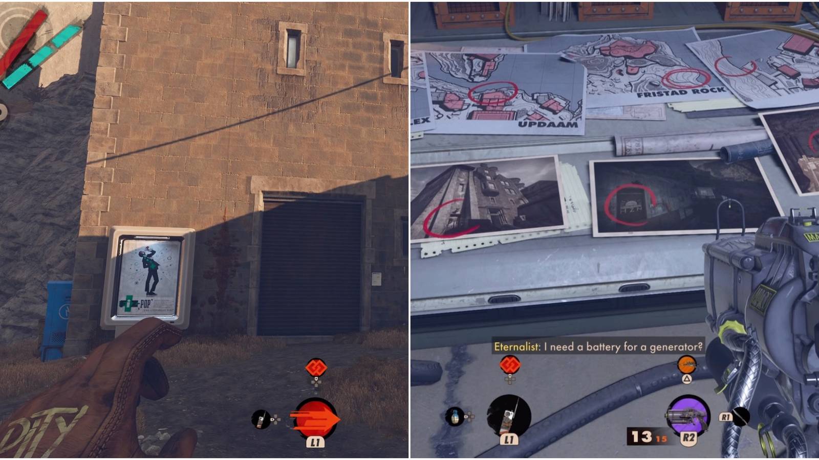 deathloop split image Radio Silence clues