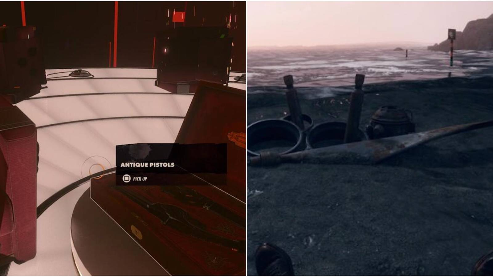deathloop split image ending and beach 