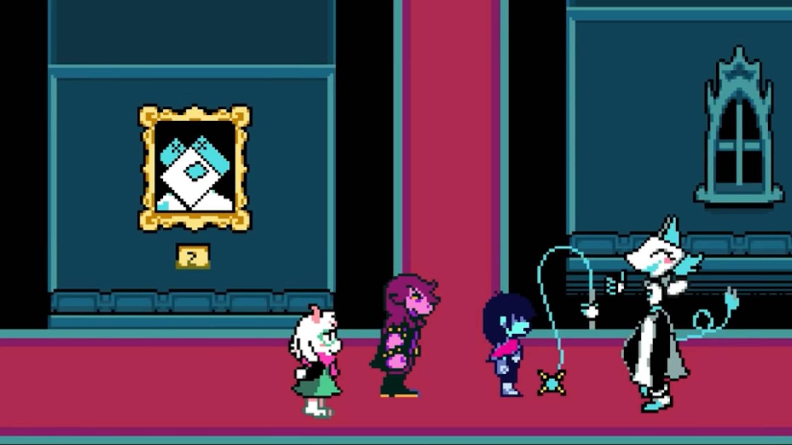 deltarune tasque manager painting questions