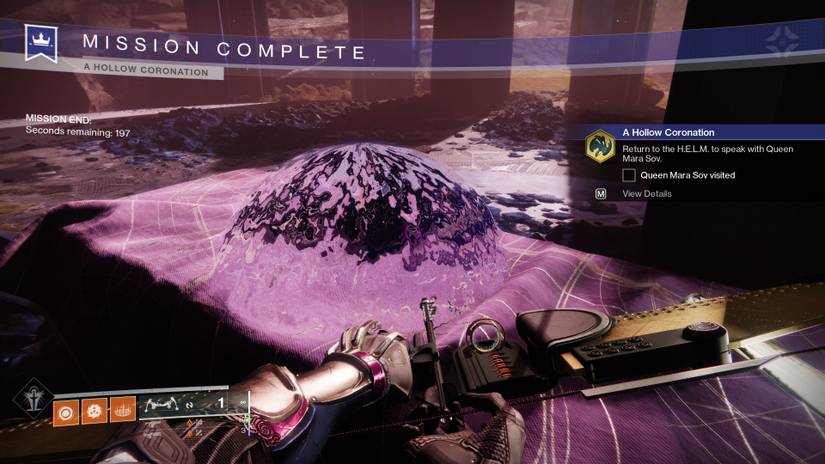 destiny 2 a hollow coronation step 4 end