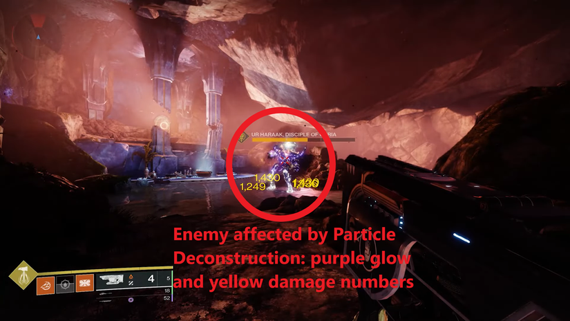 destiny 2 what particle deconstruction does