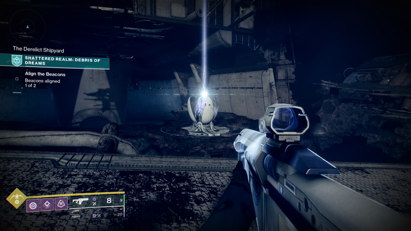 destny 2 debris of dreams second beacon