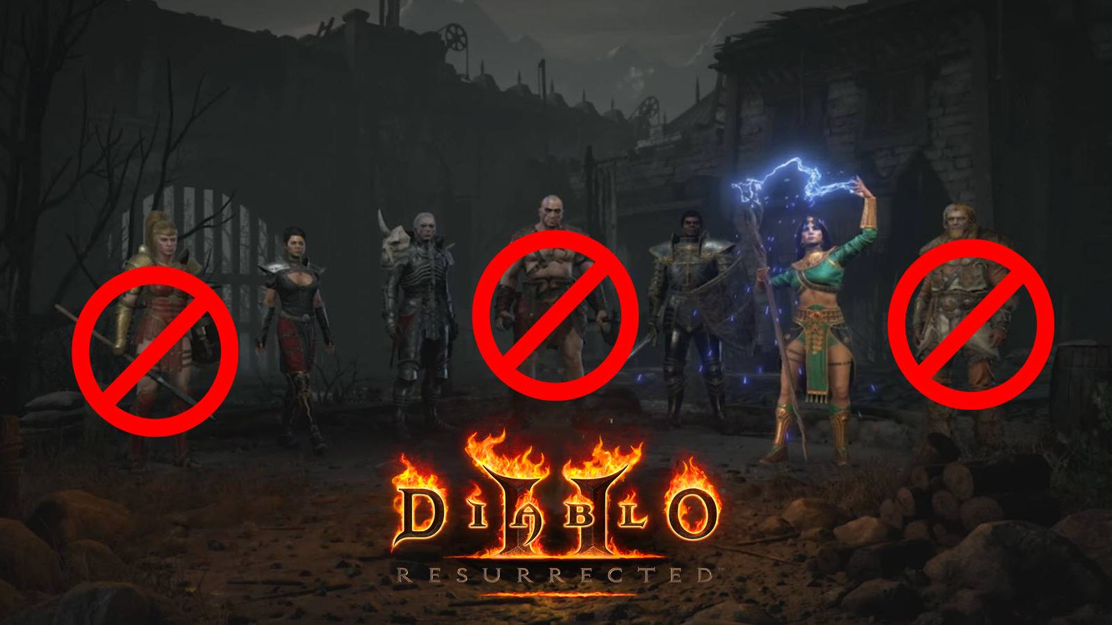 diablo 2 resurrected character lock out