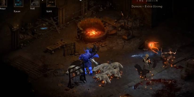 Diablo 2 Resurrected Freezing The Smith In Tools Of The Trade