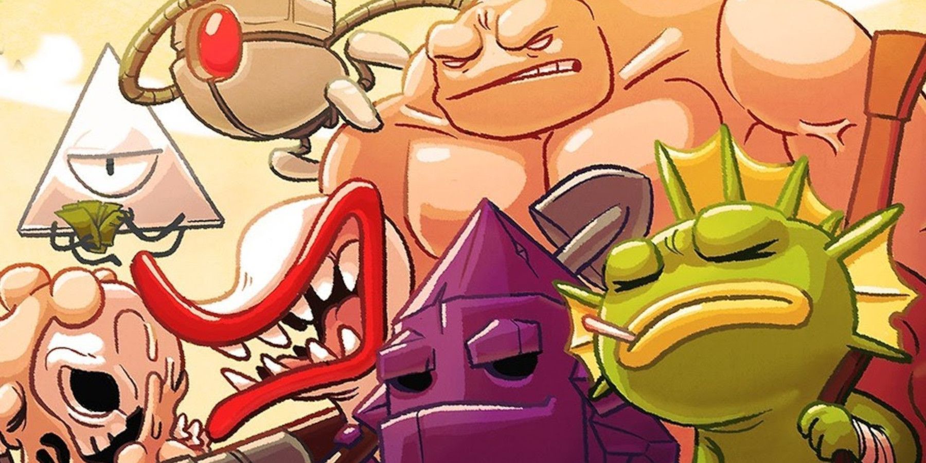 A group of characters from Nuclear Throne
