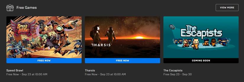 epic games store free games september 2021