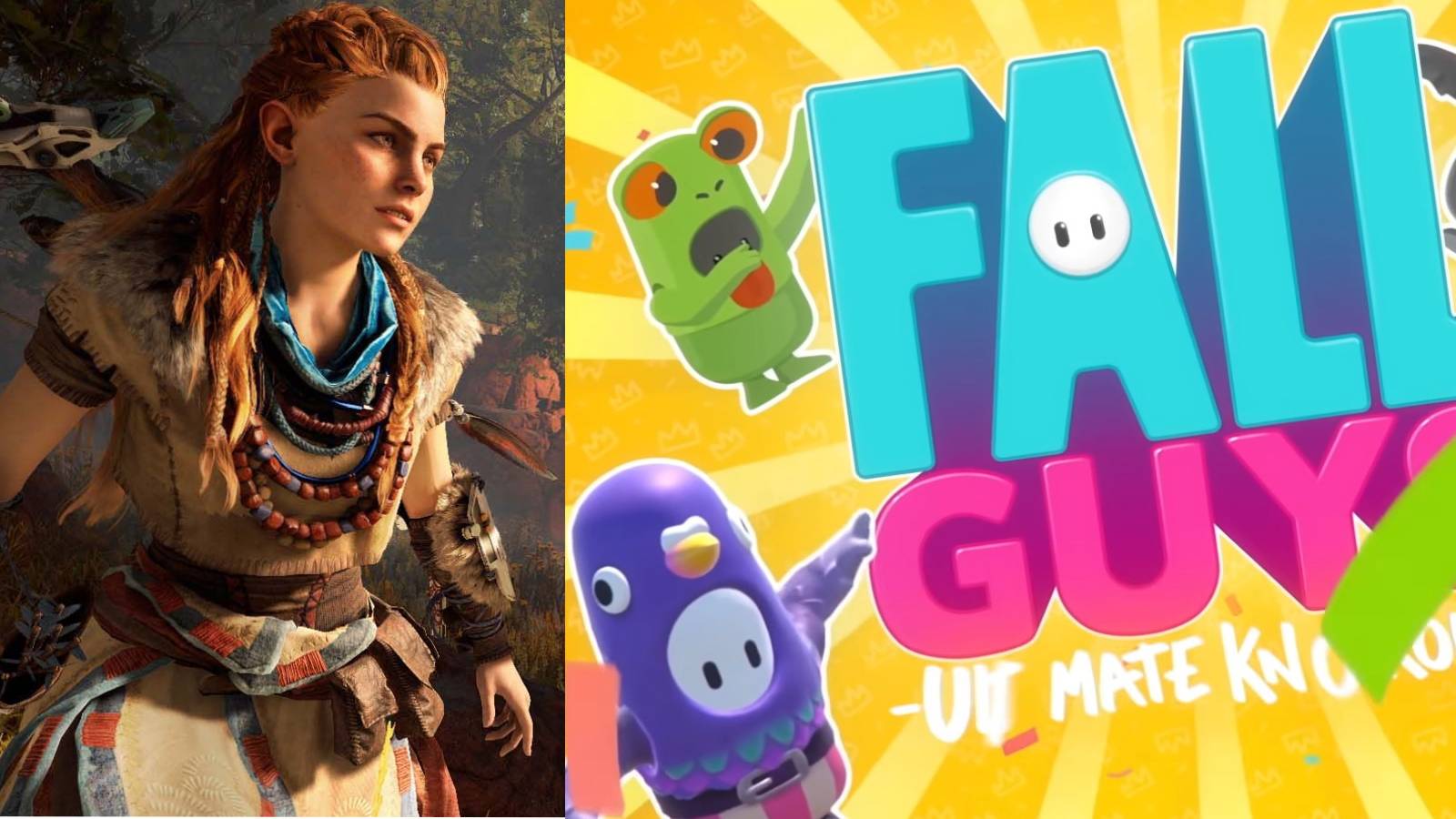fall guys aloy horizon zero dawn
