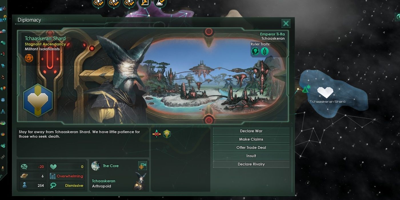 fallen empire stellaris dipomacy options