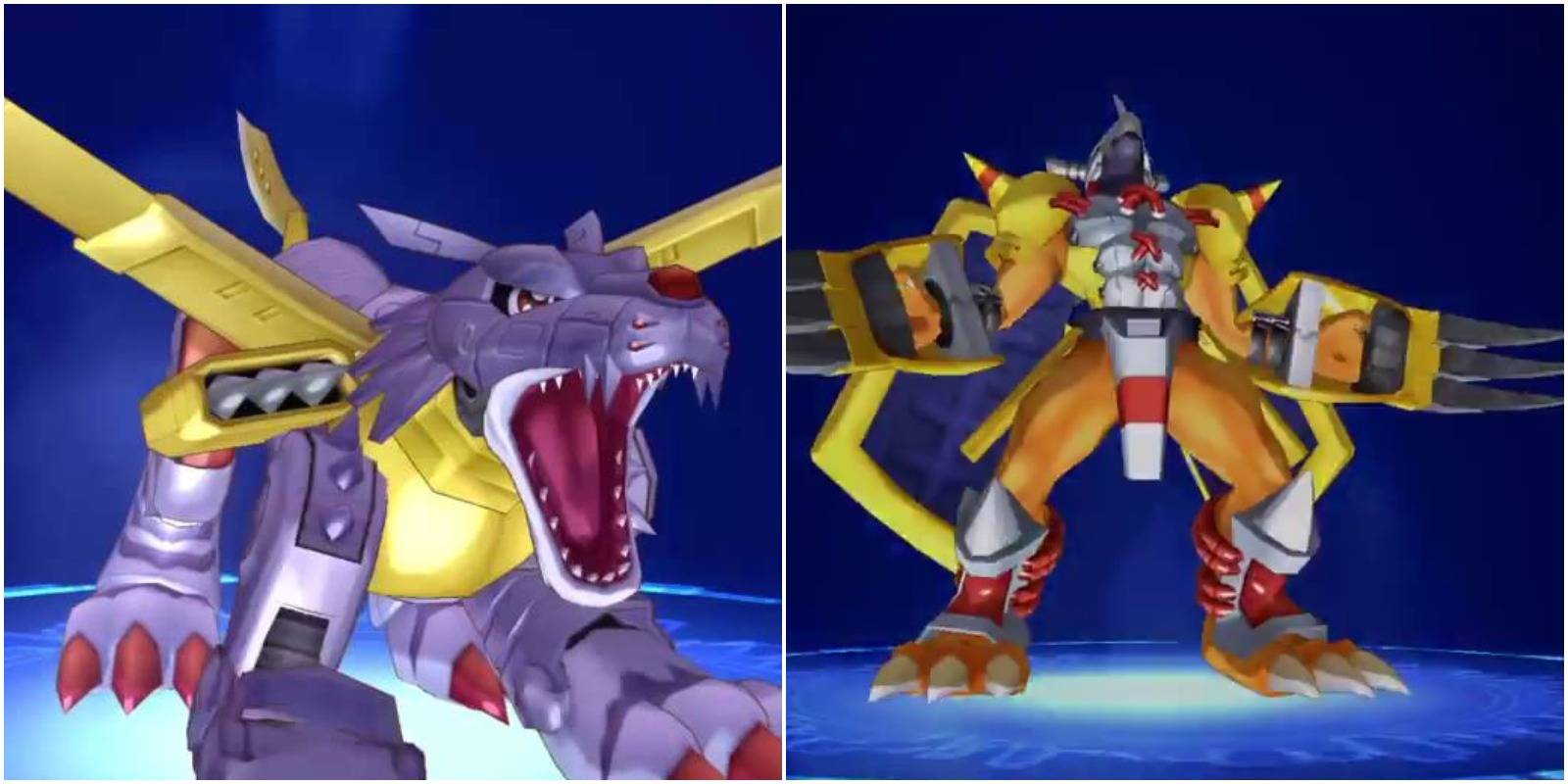 feature image digimon story cyber sleuth hackers memory cam guide wargreymon and metalgarurumon digivolving