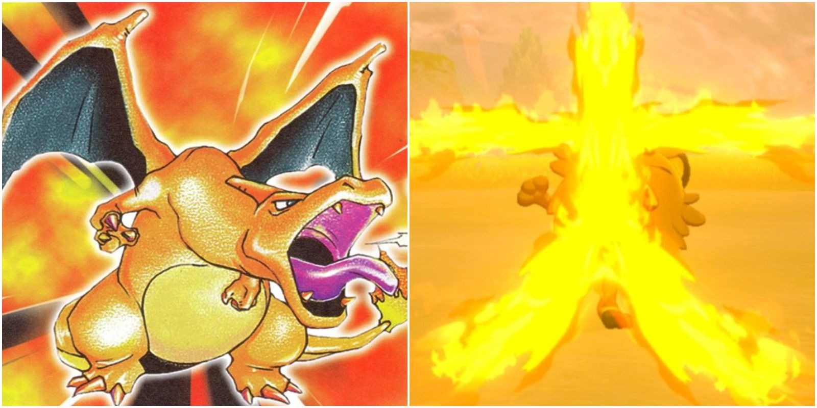 feature image pokemon stab guide charizard pokemon zard art and fire blast move in pokemon sword and shield