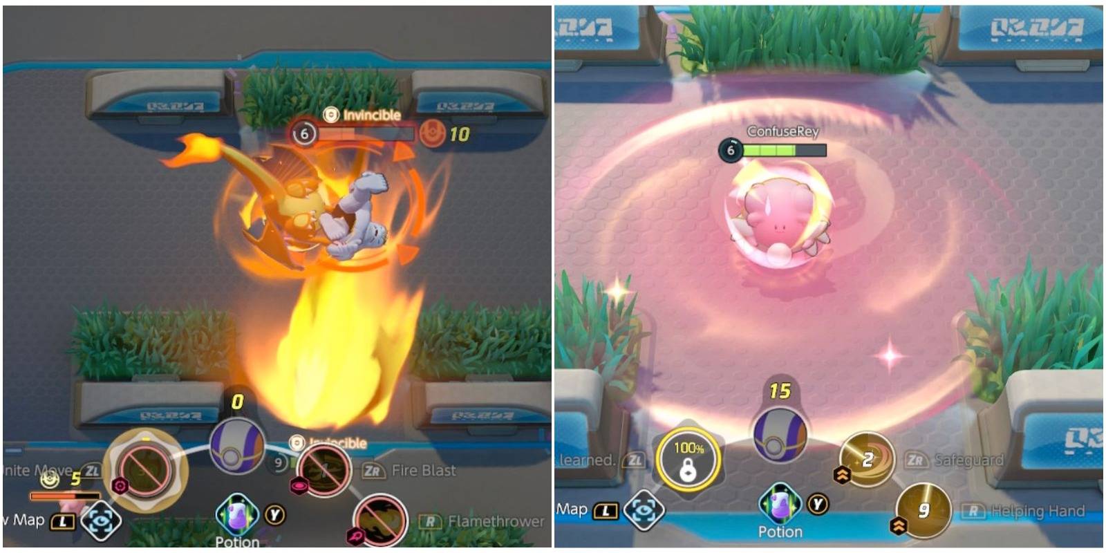 feature image pokemon unite defense stats guide charizard and blissey