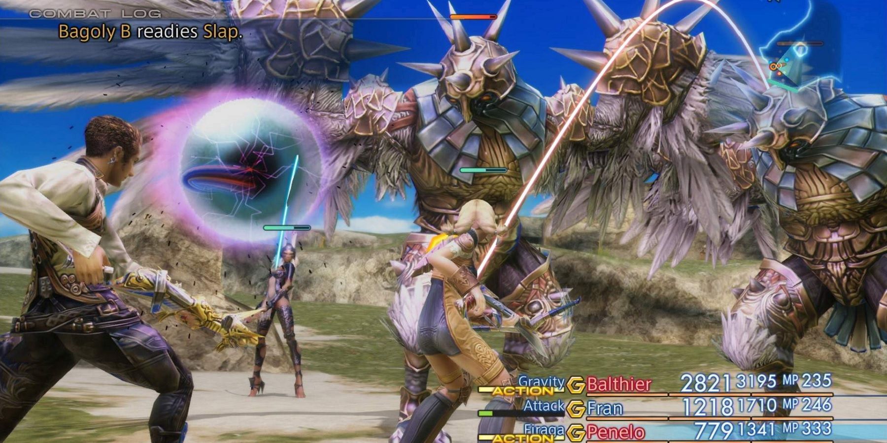 Боевой геймплей Final Fantasy 12 Zodiac Age