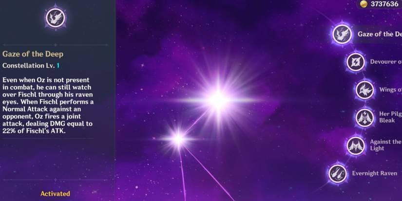 fischl constellation lv1