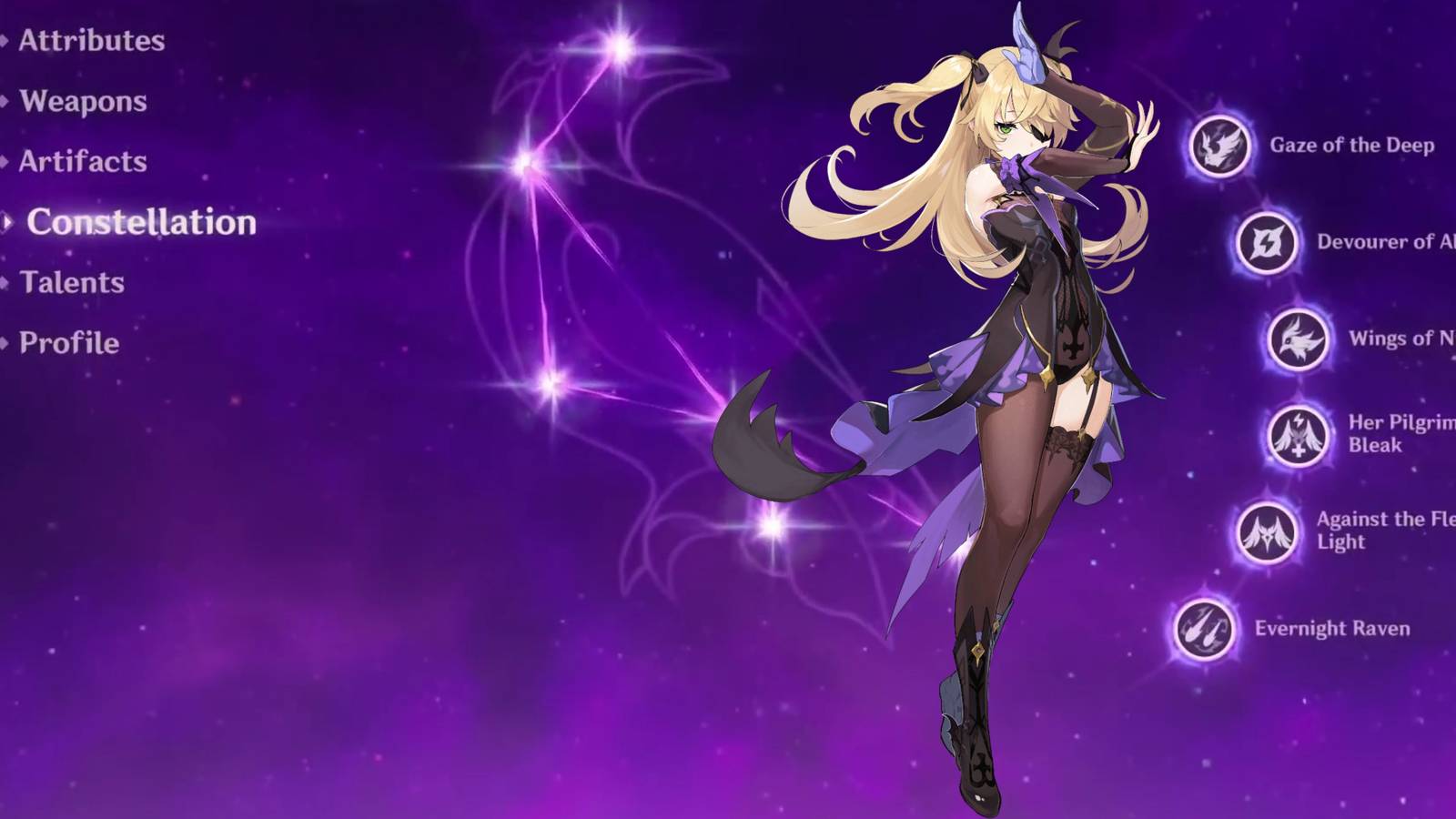 Fischl's Constellation Page