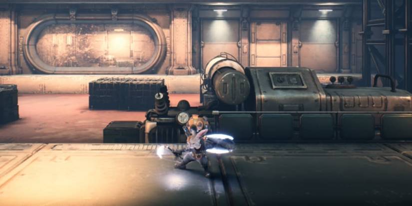 rayton parrying in fist