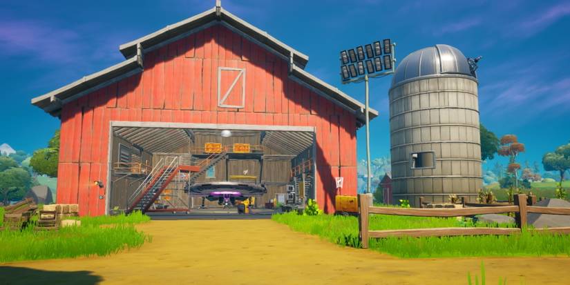 fortnite corny complex chapter 2 season 7 spaceship ufo