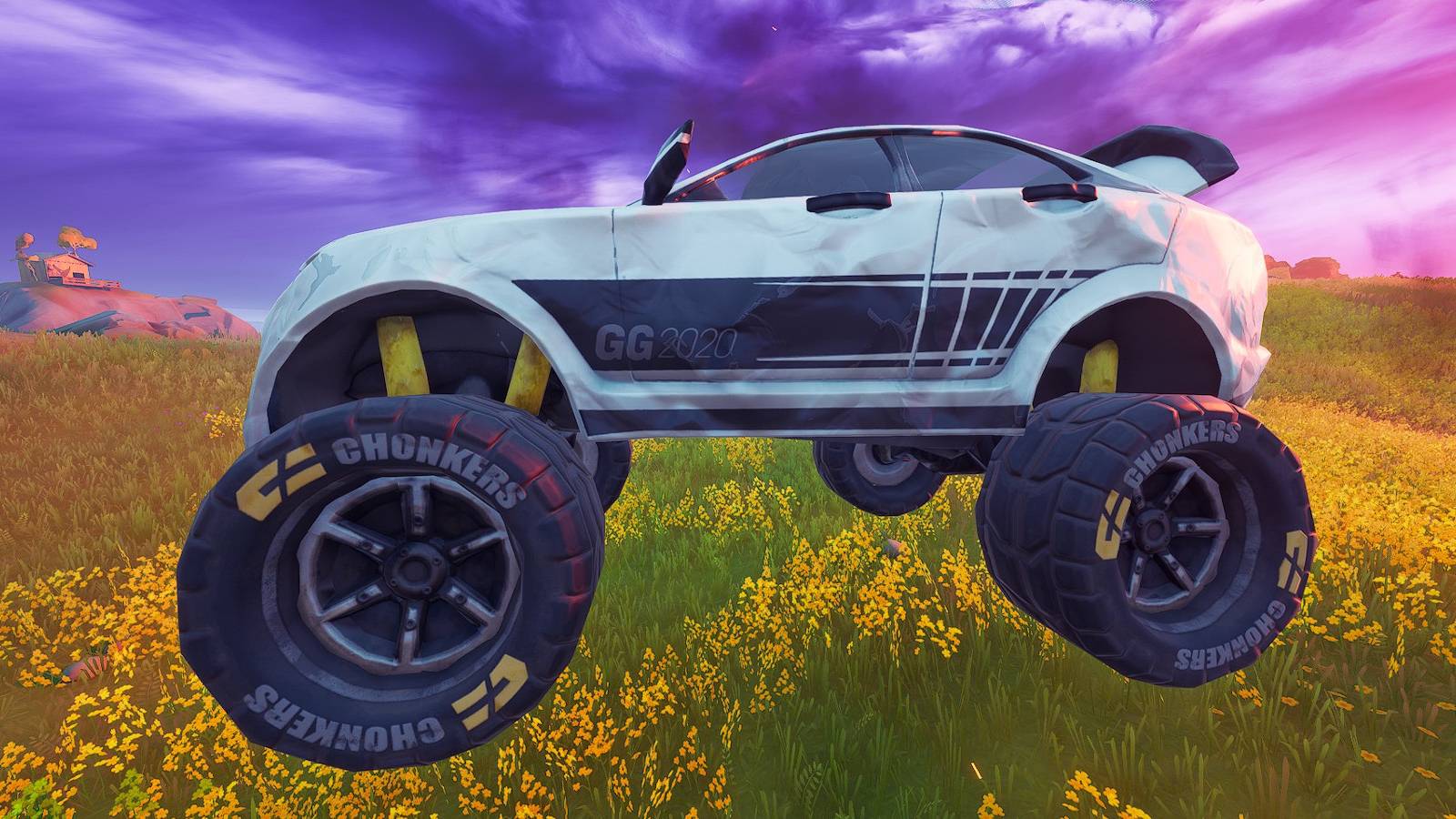 fortnite overturned car flip