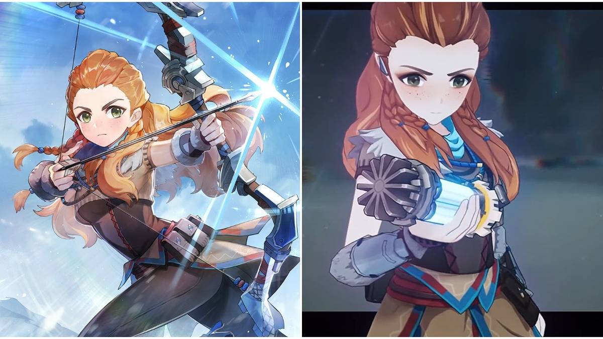 genshin impact aloy split image