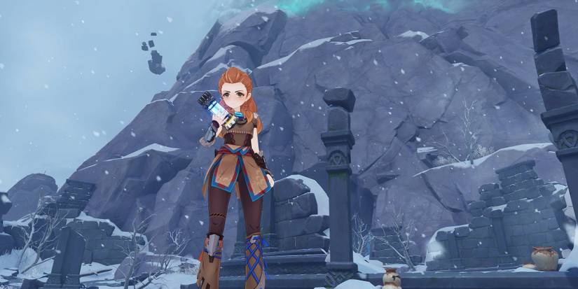 genshin impact aloy idle animation coil bomb