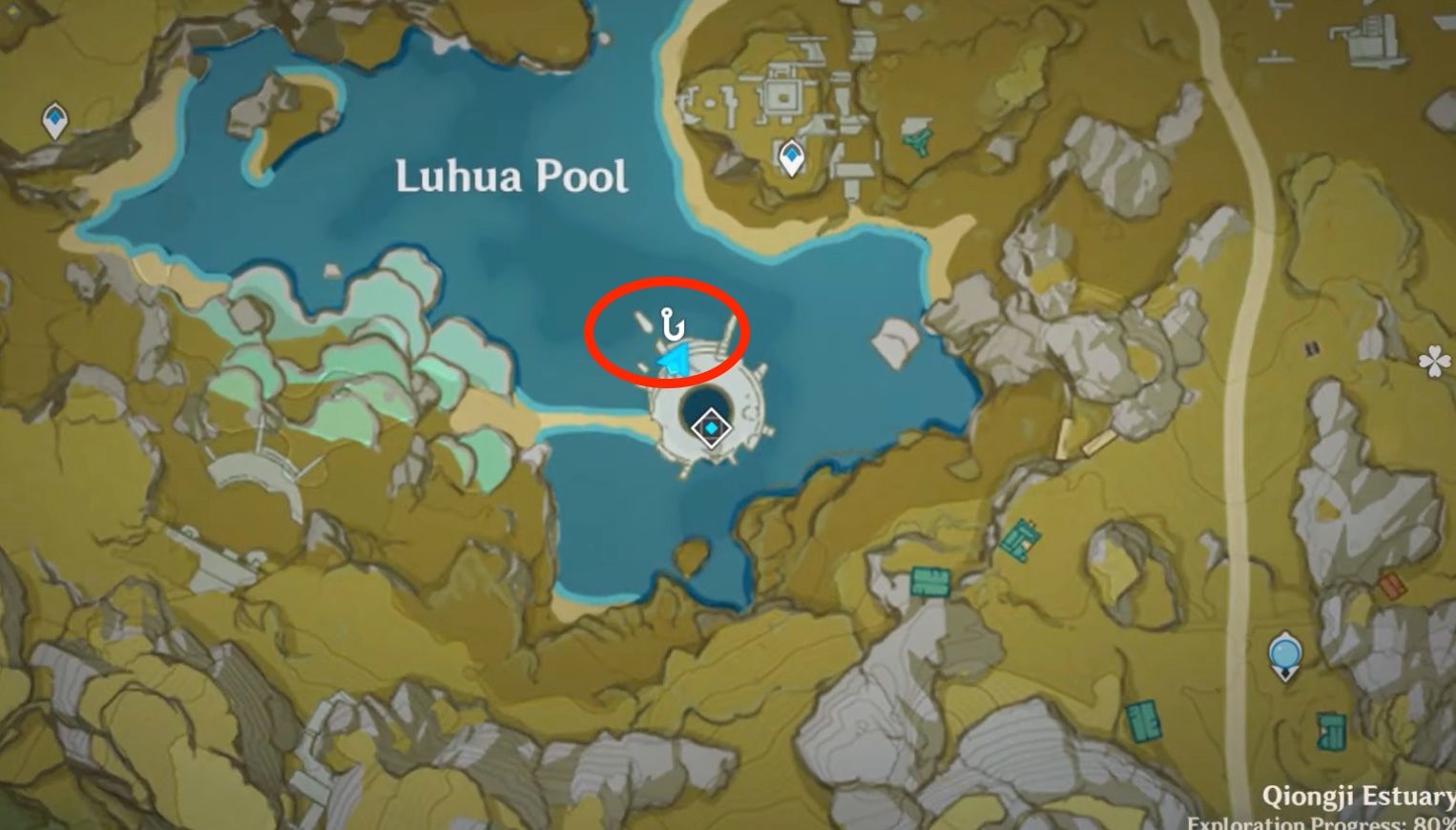 genshin impact luhua pool