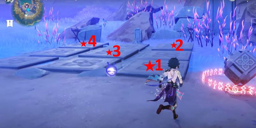 genshin impact correct pressure plate puzzle numbered order