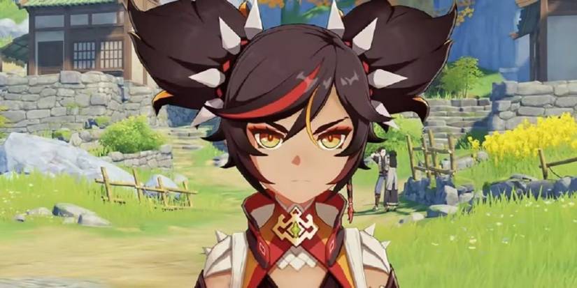 genshin impact xinyan scowl feature