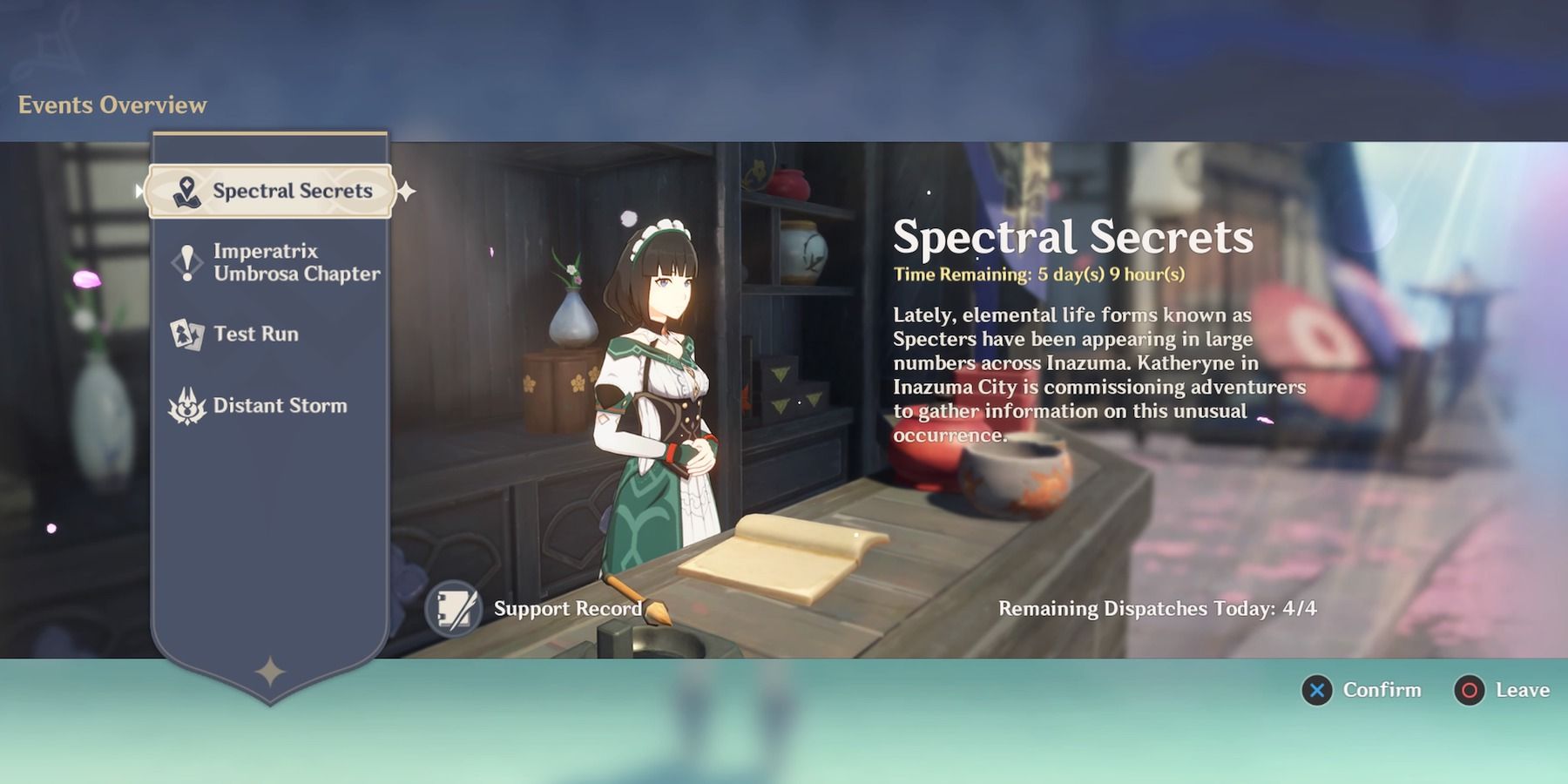 genshin-spectral-secrets-menu