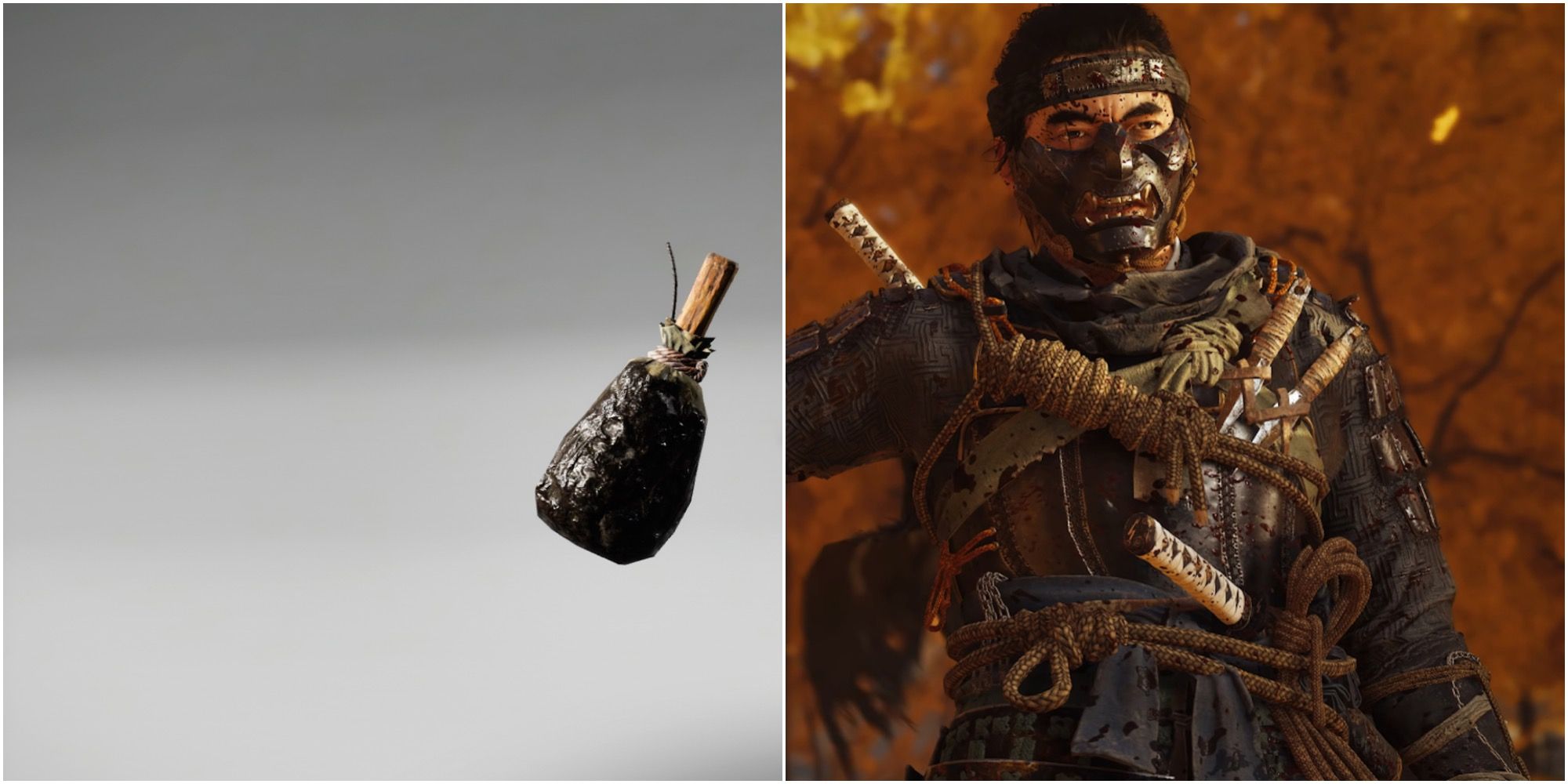 ghost of tsushima split image weapons