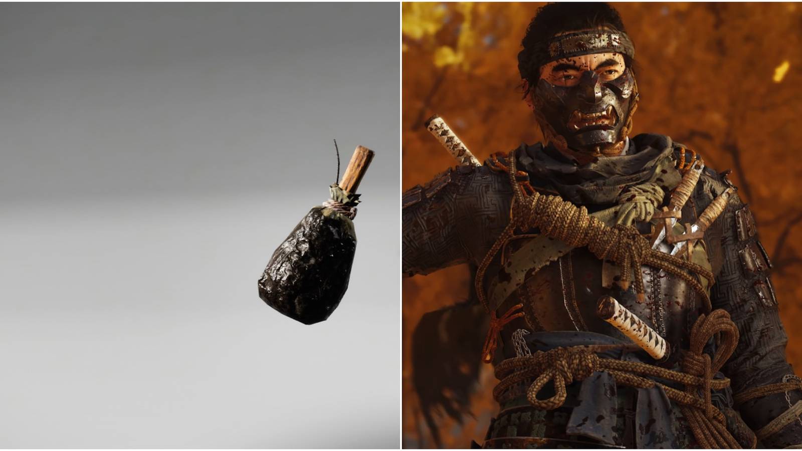 ghost of tsushima split image weapons