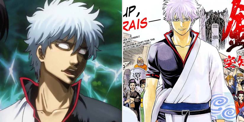 gintama anime, manga