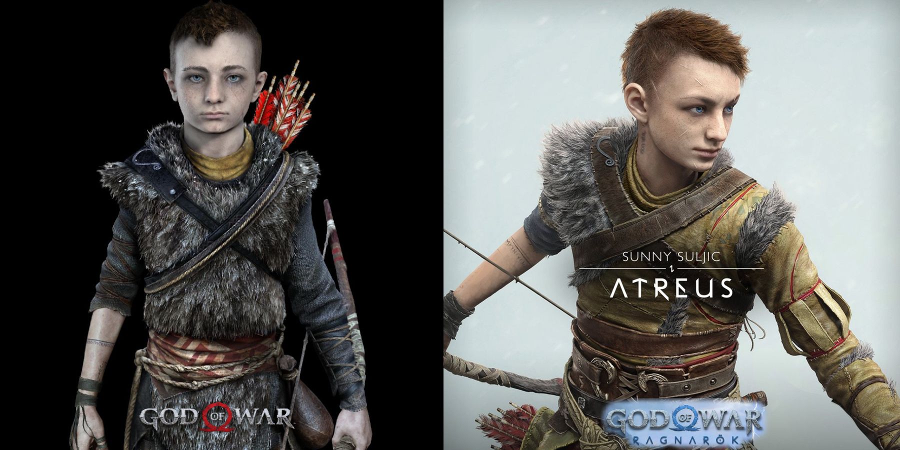 god of war atreus comparison