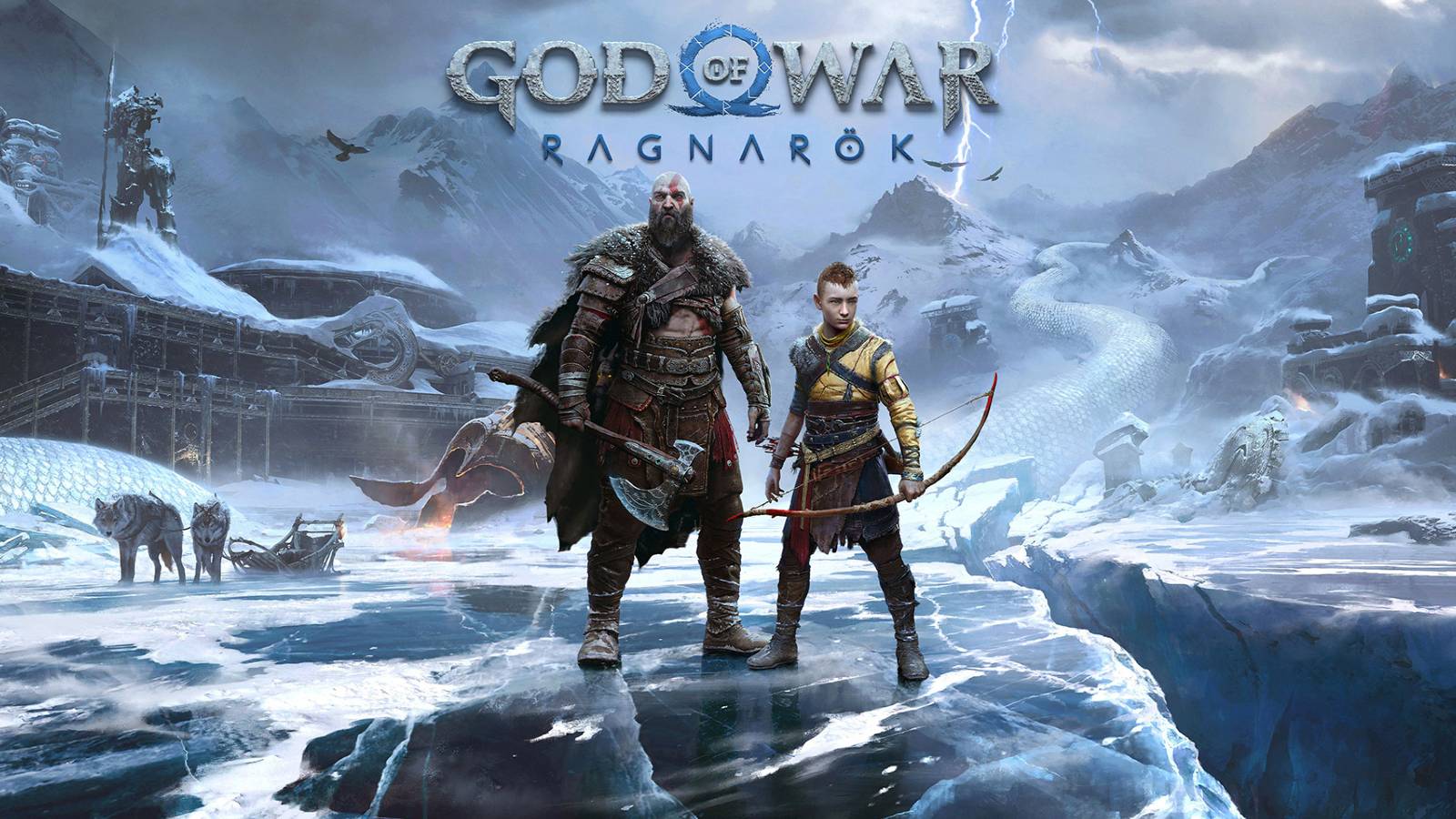 god of war ragnarok key art