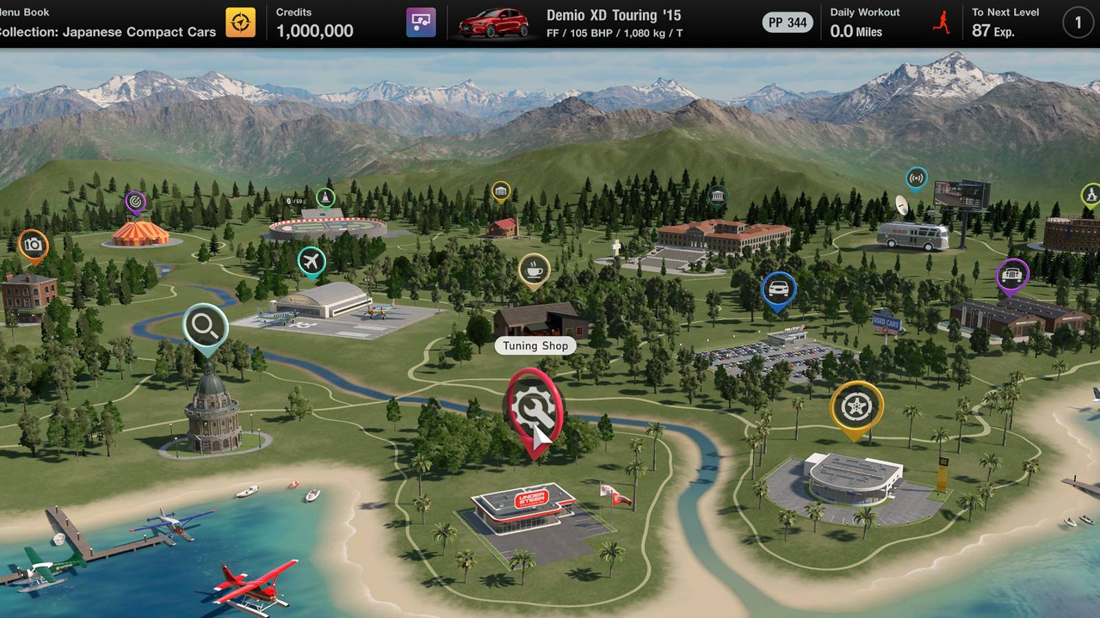 gt campaign mode map