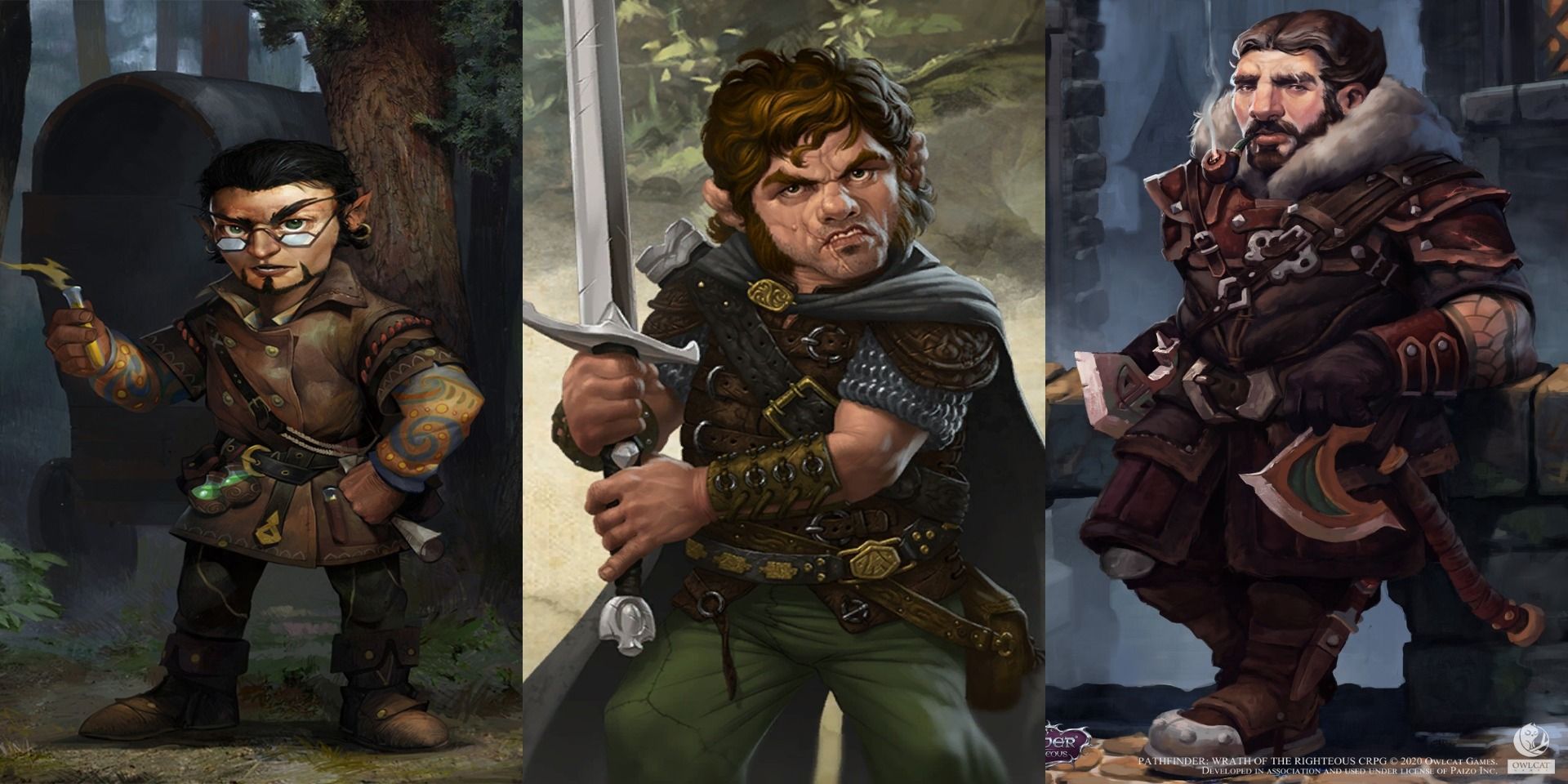 Pathfinder halflings