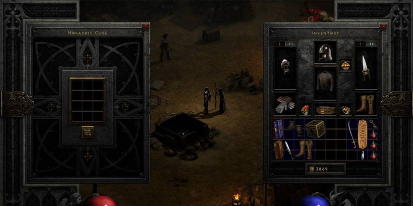 horadric cube empty d2r