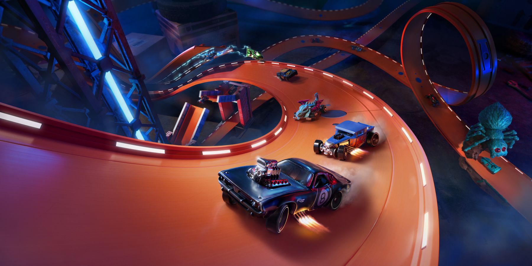 Ключевой арт для Hot Wheels Unleashed