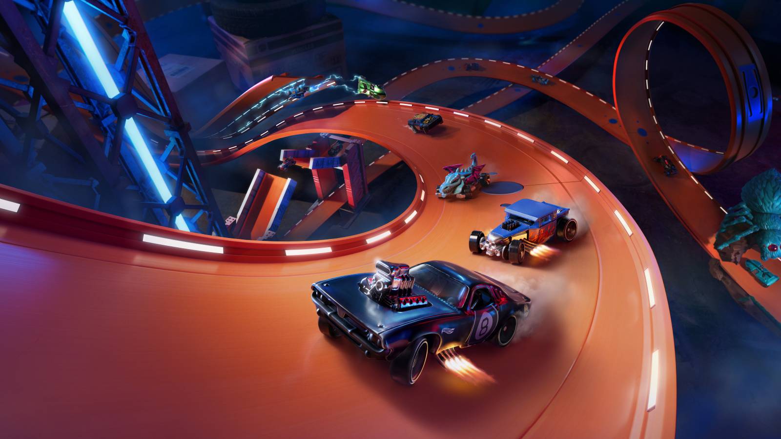 Key art for Hot Wheels Unleashed