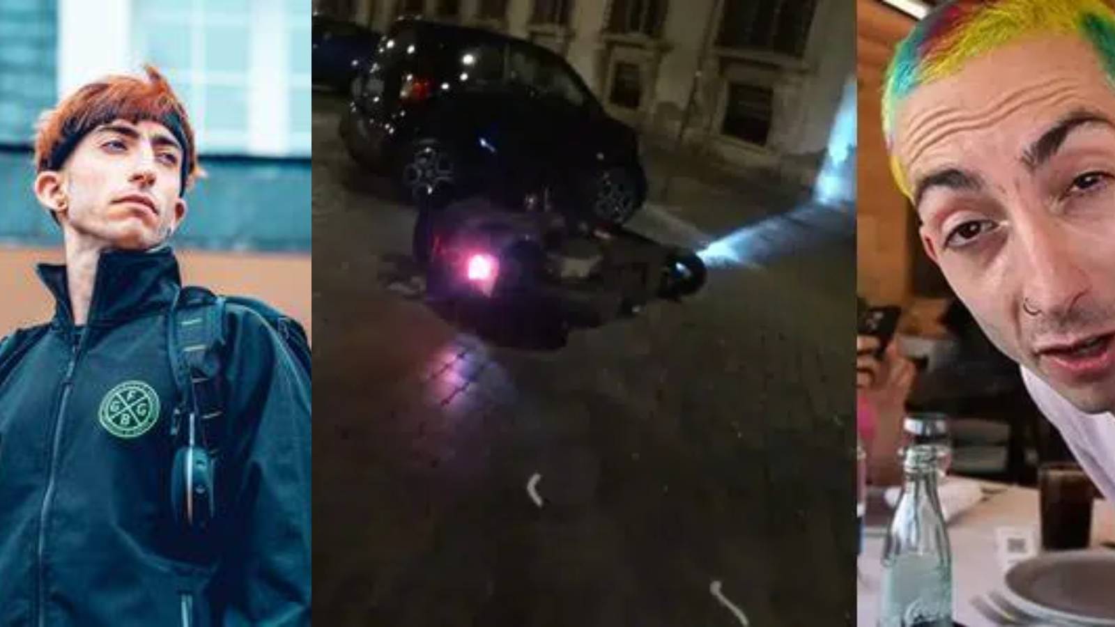 irl twitch streamer crashes moped